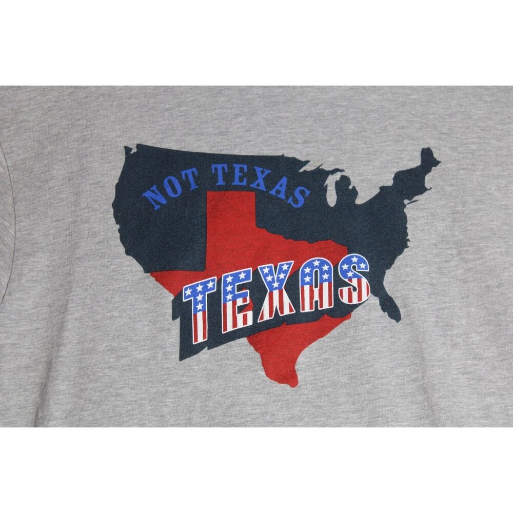 Grunt Style Grey Not Texas Tee Shirt Mens XL
